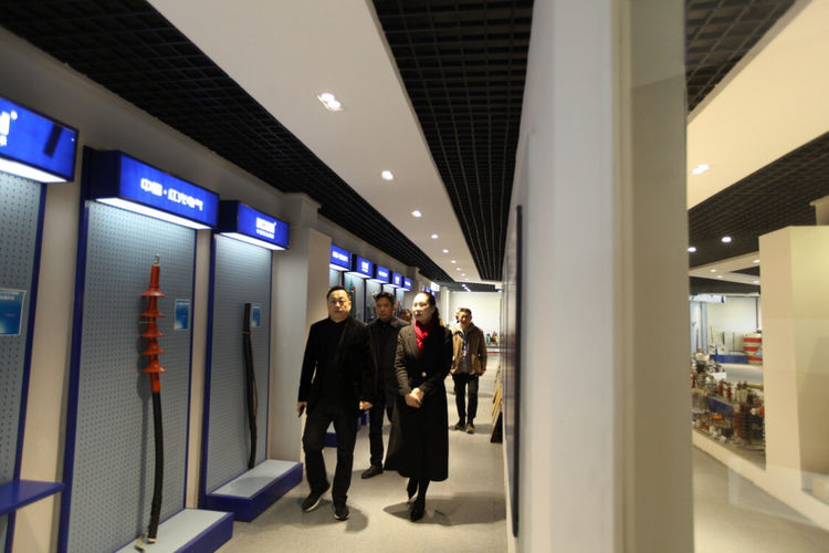 乐清市副市长陈微燕一行莅临百乐博电气集团考察调研