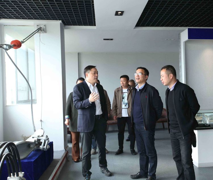 温州市统计局党组副书记、副局长陈孝金贴身向导百乐博电气集团生长