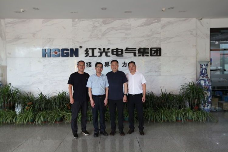 乐清市市场监视局刘勇局长一行莅临百乐博电气集团调研